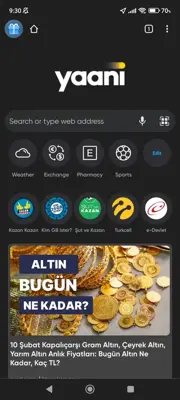 Yaani  Türkiye’nin Arama Motoru android App screenshot 0