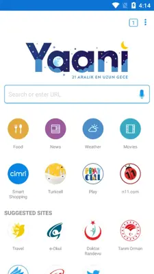 Yaani  Türkiye’nin Arama Motoru android App screenshot 8